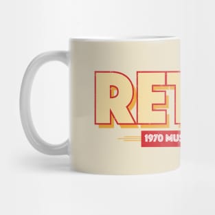 RETRO 1970 music box party Mug